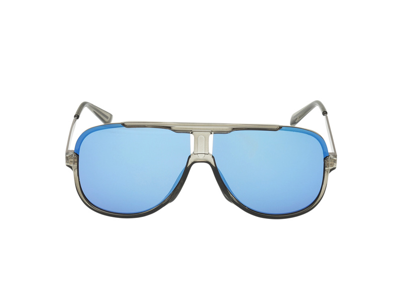 Okulary GUESS GO00060-6490C. Okulary przeciwsłoneczne, Kolor niebieski. Mężczyzna.