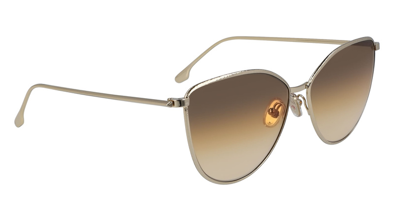 Okulary VICTORIA BECKHAM VB209S-708. Okulary przeciwsłoneczne, Kolor złoty. Kobieta.