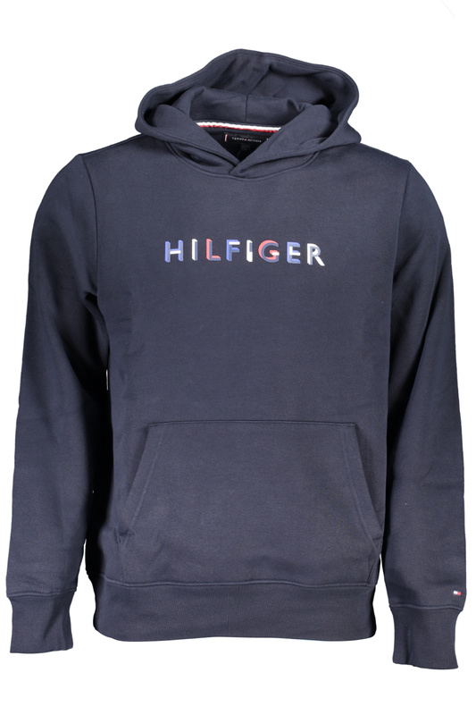 NIEBIESKA BLUZA MĘSKA BEZ ZAMKA TOMMY HILFIGER