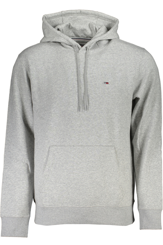 SZARY BLUZA MĘSKA TOMMY HILFIGER BEZ ZAMKU