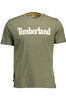 T-SHIRT MĘSKI Z KRÓTKIM RĘKAWEM TIMBERLAND ZIELONY