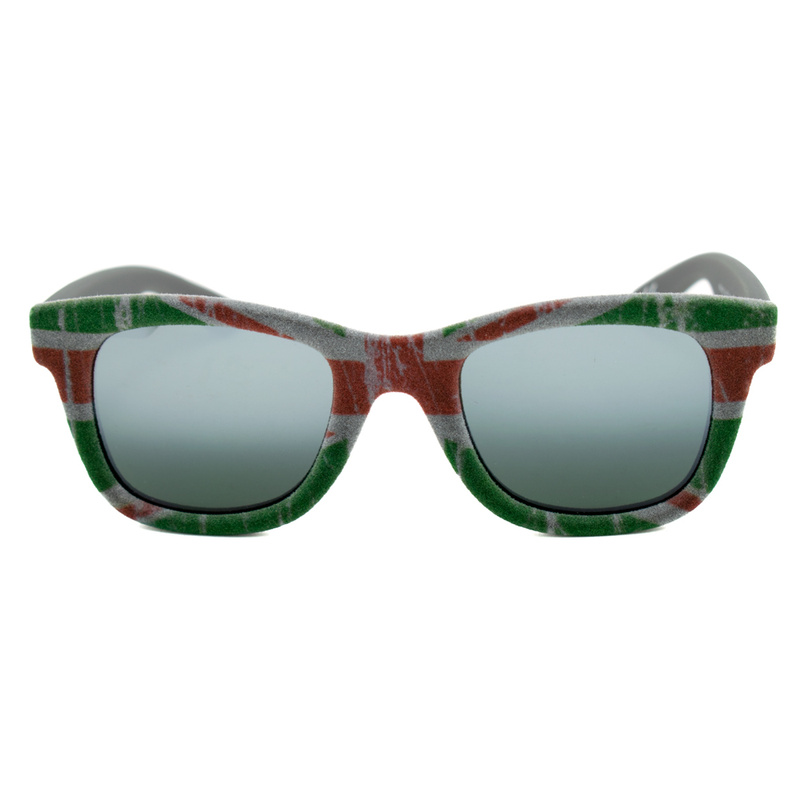 Okulary ITALIA INDEPENDENT 0090V-ITA-000. Okulary przeciwsłoneczne, Kolor zielony szary. Kobieta.