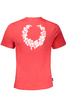 CZERWONY T-SHIRT MĘSKI Z KRÓTKIM RĘKAWEM GIAN MARCO VENTURI