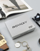 Skórzany męski portfel Rovicky N61-RVT RFID