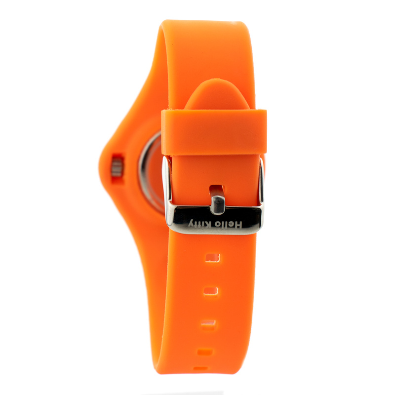 Zegarek HELLO KITTY HK7158LS-02. Kwarcowy, Kolor pomarańczowy. Kobieta.