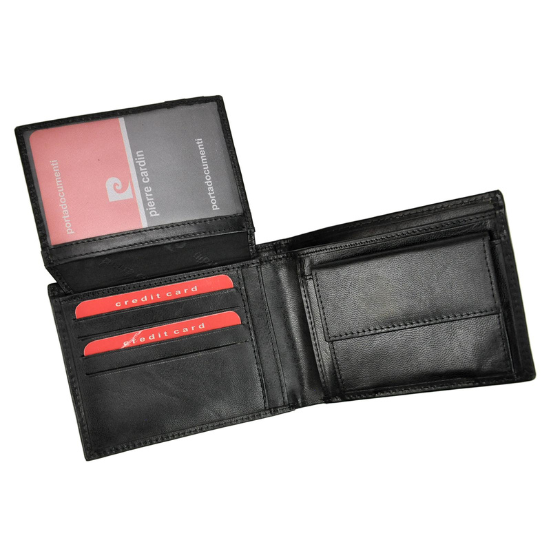 Skórzany męski portfel Pierre Cardin EKO10 8806