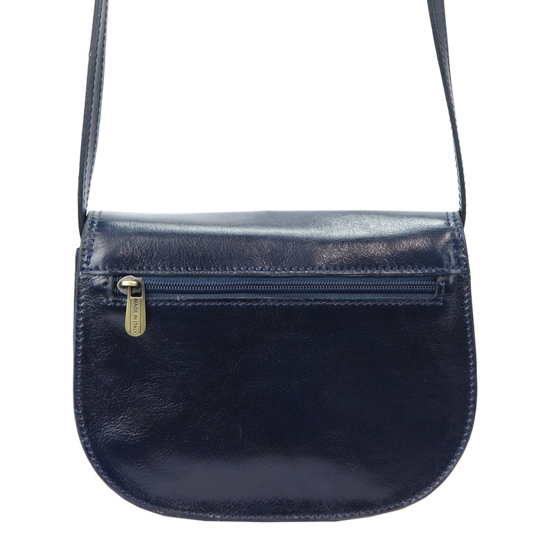 Florence Skórzana damska listonoszka przez ramię dwie komory kieszenie