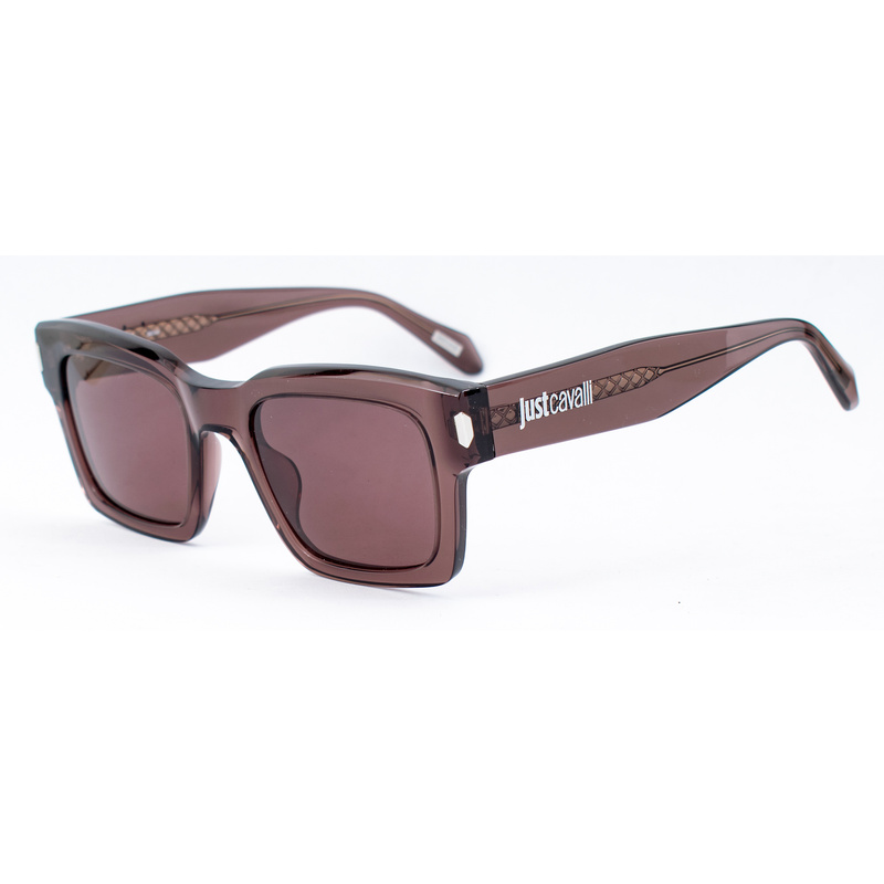 Okulary JUST CAVALLI SJC026-5207AY. Okulary przeciwsłoneczne, Kolor brązowy. Mężczyzna.