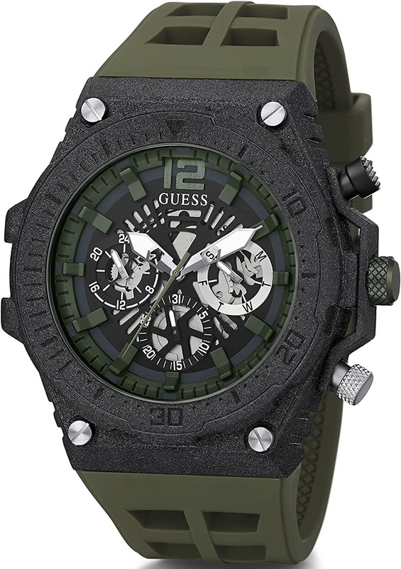 Zegarek GUESS GW0325G2. Kwarcowy, Kolor czarny. Mężczyzna.