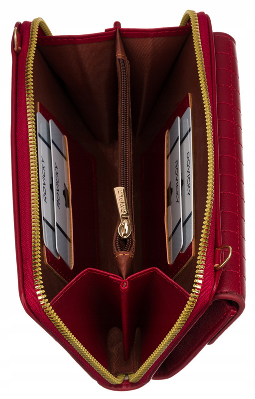 Elegancka mini torebka-portfel w jednym 4U Cavaldi