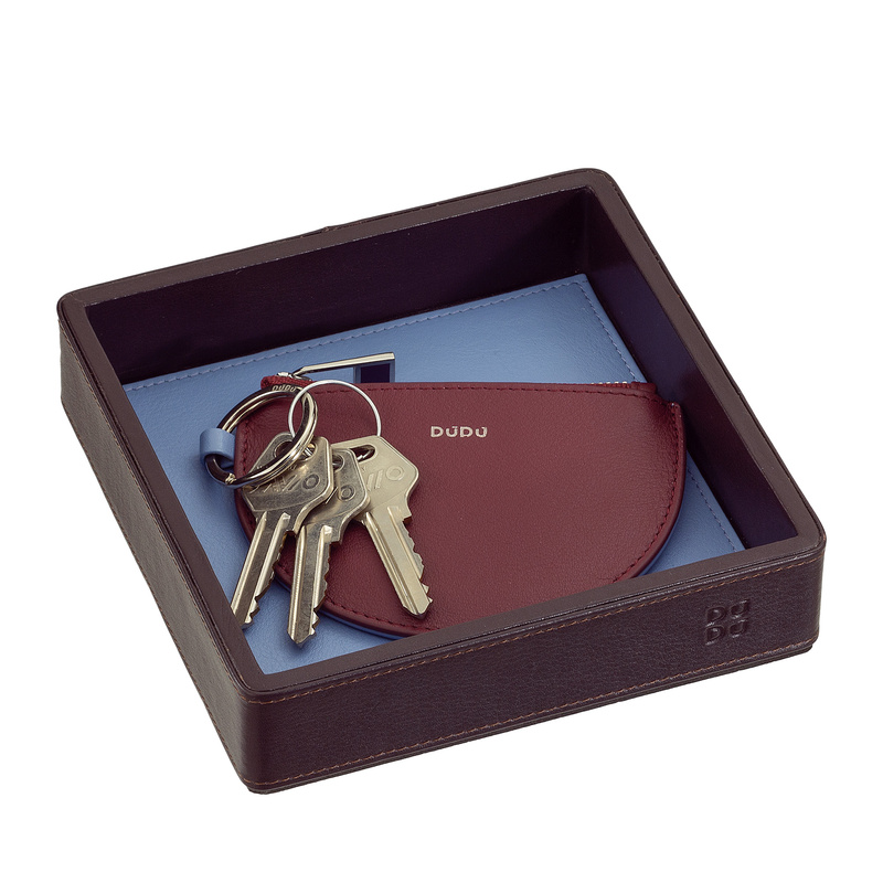 DuDu Tacka pudełko na klucze i inne dodatki skóra naturalna