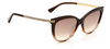 Okulary JIMMY CHOO AXELLEGS0MYNQ. Okulary przeciwsłoneczne, Kolor brązowy beżowy. Kobieta.