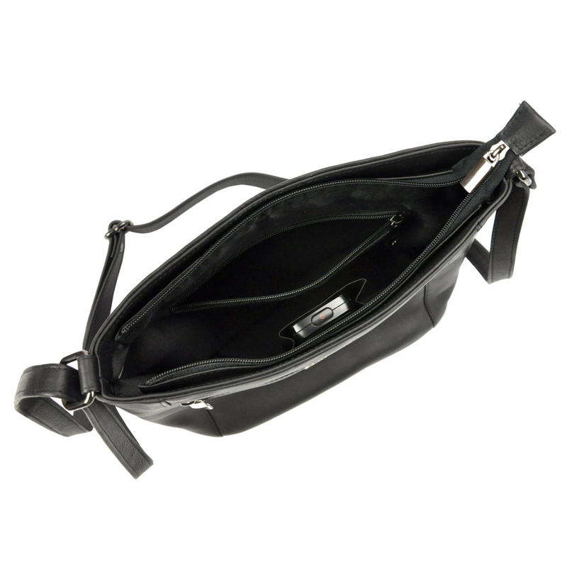 Saszetka męska przez ramię skórzana Pierre Andreus