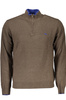 BRĄZOWY SWETER MĘSKI HARMONT&BLAINE