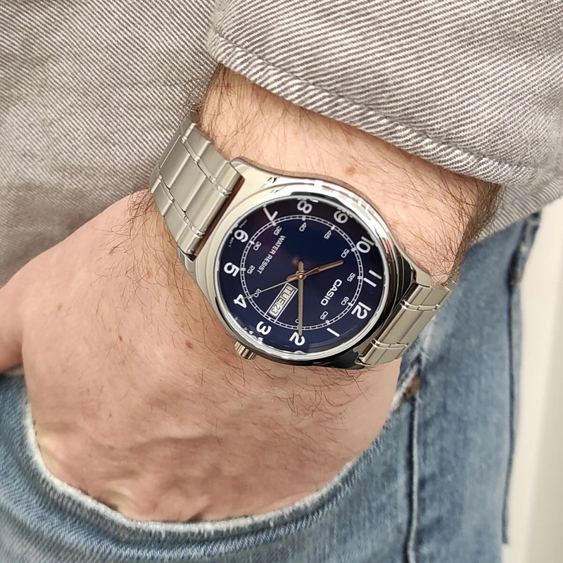 ZEGAREK MĘSKI CASIO MTP-V006D-1B (zd210d) + BOX