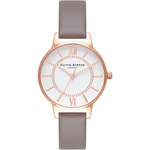 Zegarek OLIVIA BURTON OB16WD63. Kwarcowy, Kolor biały. Kobieta.