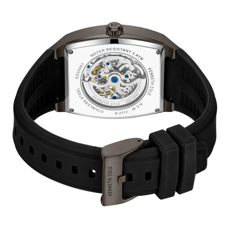 Zegarek KENNETH COLE KCWGZ0046102. Automatyczny, Kolor szary. Mężczyzna.