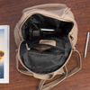 Vera Pelle Plecak Damski Skóra Naturalna Średni Miejski na Zamek Kieszenie