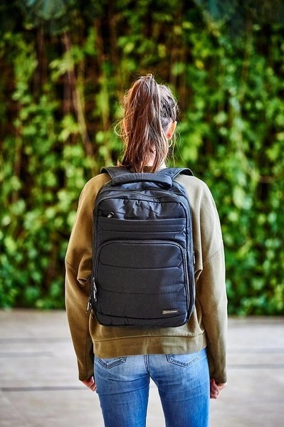 Plecak na laptopa 2-komorowy National Geographic PRO 710 Ciemny szary