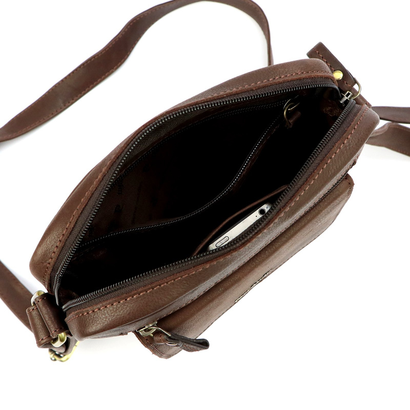 Saszetka męska z naturalnej skóry Pierre Cardin TILAK112 8423