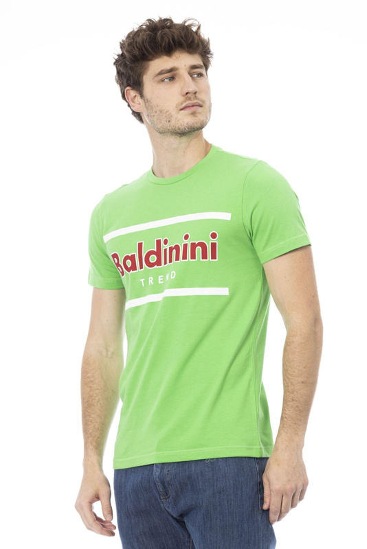 T-shirty marki Baldinini Trend model TSU540_COMO. Kolor Zielony, Odzież Męskie. sezon: Wiosna/Lato