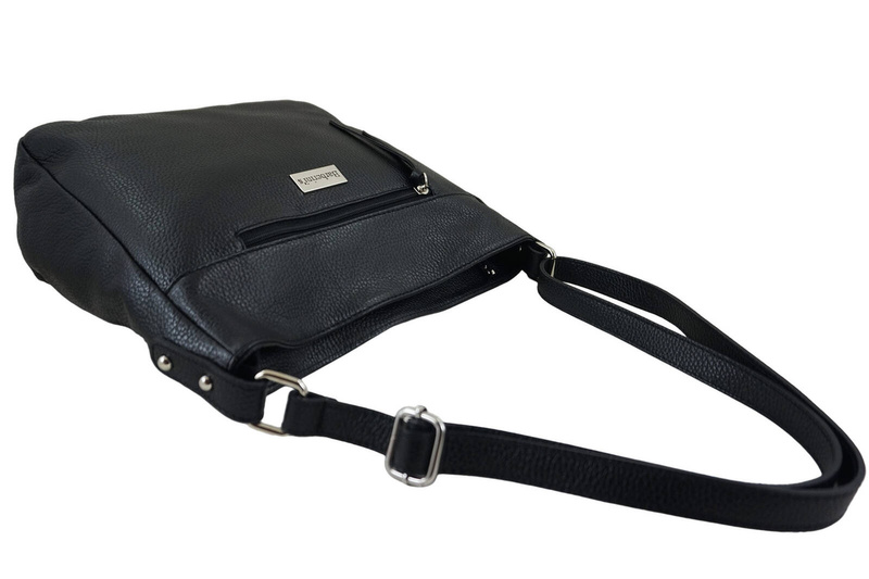 Torebka codzienna skórzana damska - Brązowa jasna