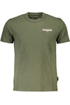 ZIELONY T-SHIRT MĘSKI Z KRÓTKIM RĘKAWEM NAPAPIJRI