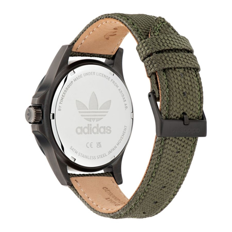Zegarek ADIDAS AOFH23017. Kwarcowy, Kolor zielony. Unisex.