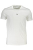 BIAŁY T-SHIRT MĘSKI Z KRÓTKIM RĘKAWEM CALVIN KLEIN WHITE
