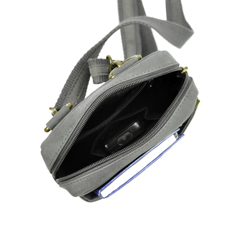 Always Wild miejska męska saszetka skóra naturalna torba przez ramię