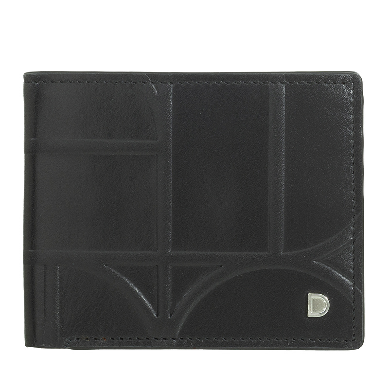 DUDU męski portfel skóra naturalna składany kompaktowy elegancki