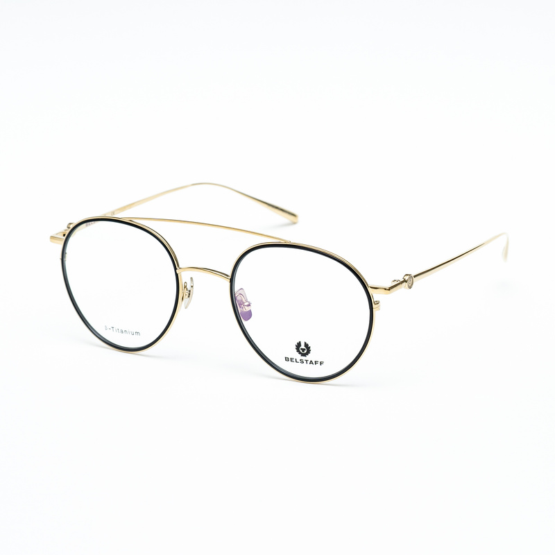 Okulary BELSTAFF JAGGEDCLIPON. VIEW + CLIP-ON, Kolor złoty. Kobieta.