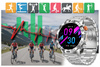 SMARTWATCH MĘSKI GRAVITY GT20-1 - AMOLED, DODATKOWY PASEK (sg024a)