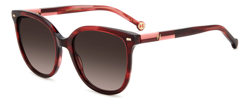 Okulary CAROLINA HERRERA HER0136SK4G. Okulary przeciwsłoneczne, Kolor czerwony. Kobieta.