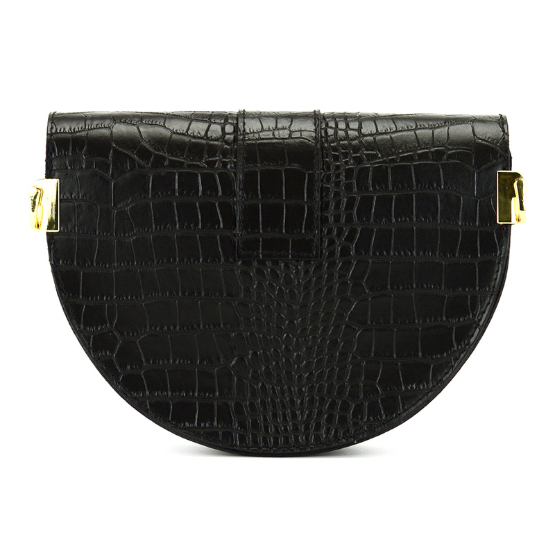 Luka damska listonoszka mała torebka przez ramię skóra naturalna 