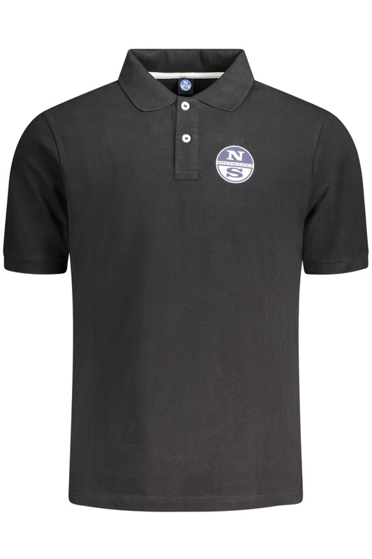 NORTH SAILS MĘSKA KOSZULKA POLO Z KRÓTKIM RĘKAWEM W KOLORZE CZARNYM