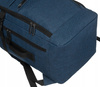 Plecak torba mały bagaż pojemny do samolotu kabinówka lotnicza Beltimore niebieski TOK-T