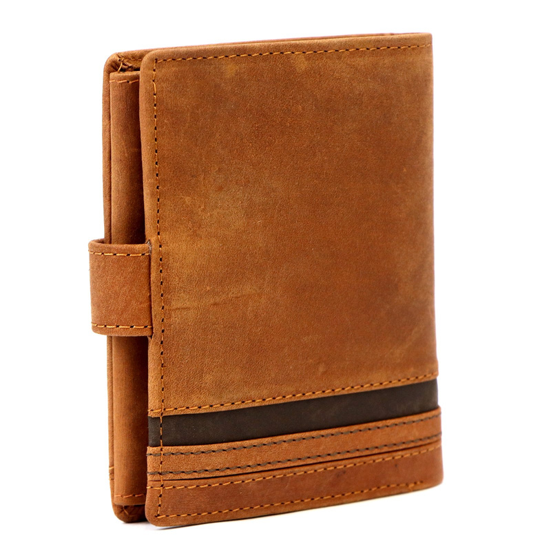 Skórzany męski portfel Nordee HVAL N4L