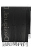 PONCZO DESIGUAL CZARNA DAMSKIE