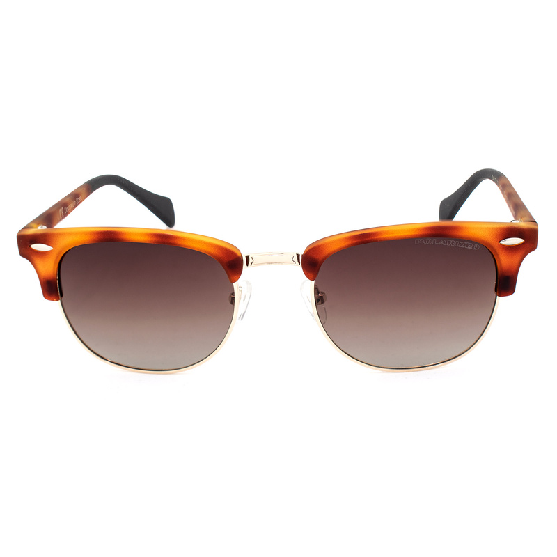 Okulary INDIAN DAKOTA-101-2. Okulary przeciwsłoneczne, Kolor złoty. Unisex.