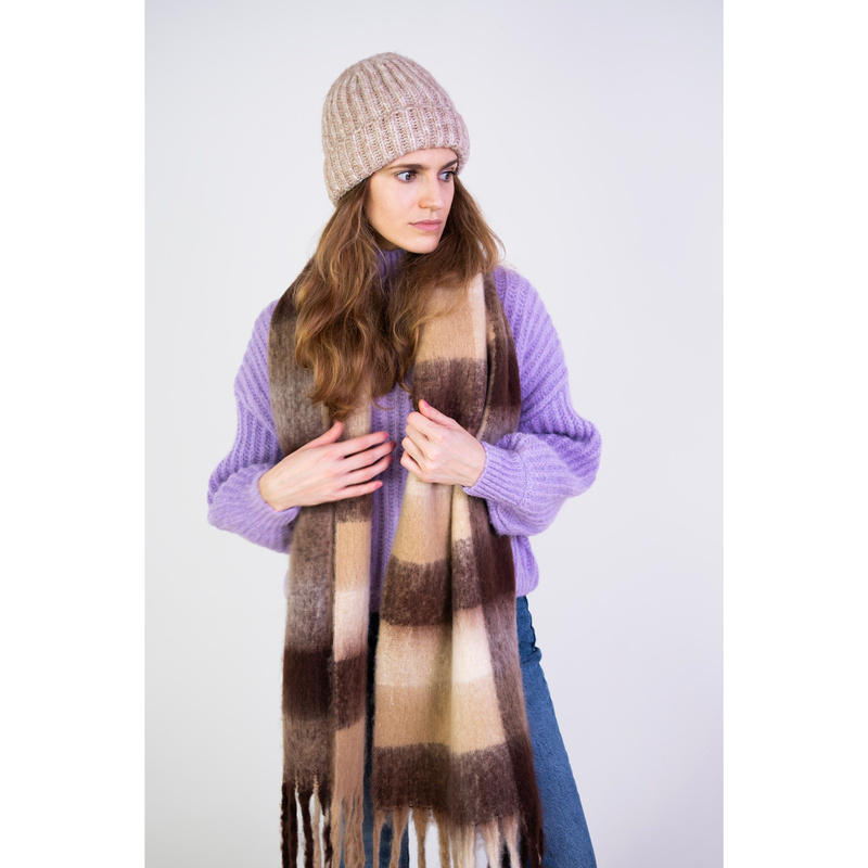 Ponczo Cozy Leopard