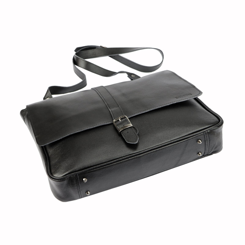 Baleine damska torba na ramię duża listonoszka skóra naturalna kieszenie