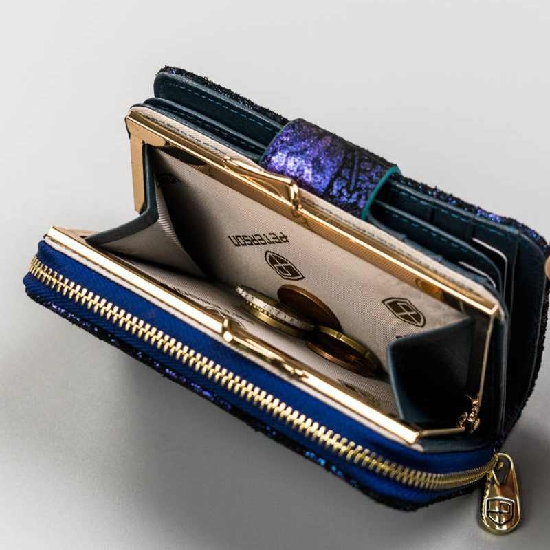 Skórzany damski portfel Peterson PTN 425214-ONBF