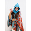 Ponczo Cozy Leopard