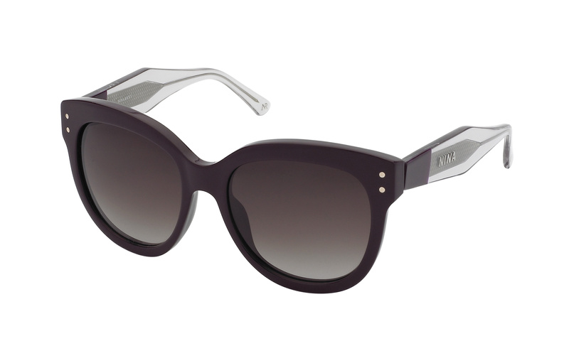 Okulary NINA RICCI SNR3245501CK. Okulary przeciwsłoneczne, Kolor czerwony. Kobieta.