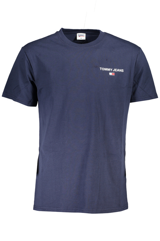 NIEBIESKI T-SHIRT MĘSKI Z KRÓTKIM RĘKAWEM TOMMY HILFIGER