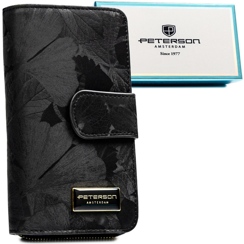 Skórzany damski portfel Peterson PTN PS116-MLF