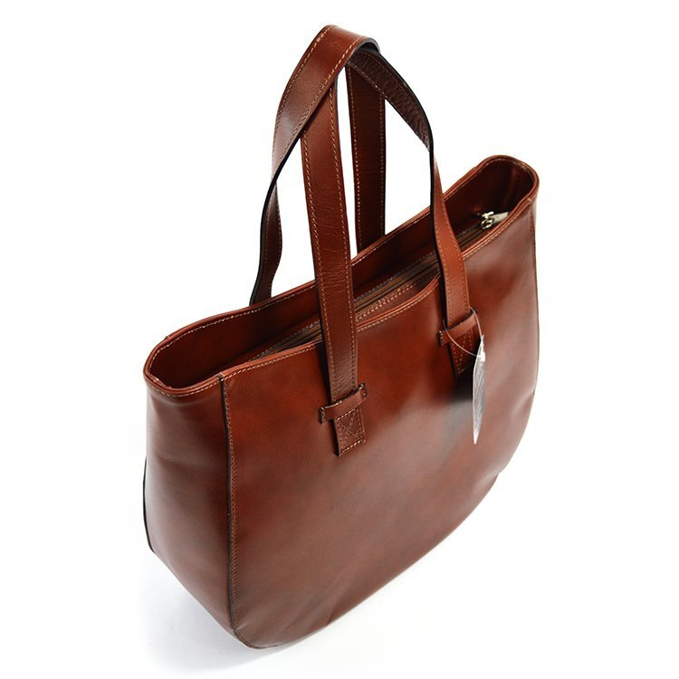 Torebka skórzana na ramię duża damska shopperbag