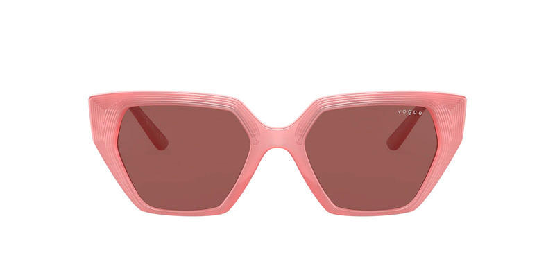 Okulary VOGUE VO5376S291569. Okulary przeciwsłoneczne, Kolor różowy. Kobieta.