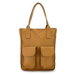 Angelo Torebka Skórzana Damska Shopperbag Duża A4 Na Ramię Do Ręki